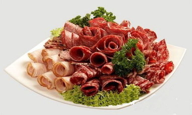 Мясное асорти Новогодний стол меню