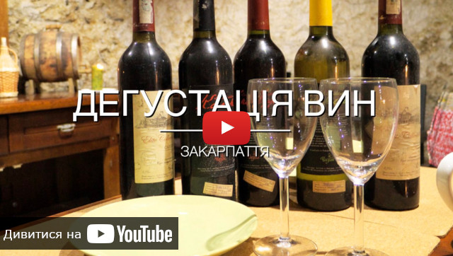 видео с дегустации вин в Ужгороде